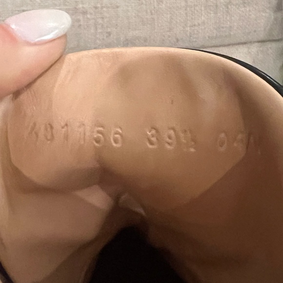 Authentic Gucci Sylvie Web Leather Bootie, Sz 39.5 - Picture 7 of 10